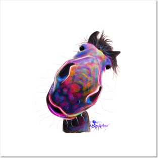 HaPPY HoRSe ' HaPPY BuRT ' BY SHiRLeY MacARTHuR Posters and Art